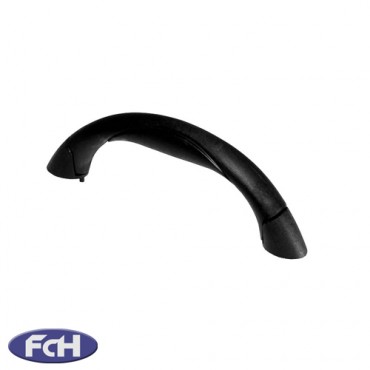 Black Plastic Curved Swivel Briefcase Handle